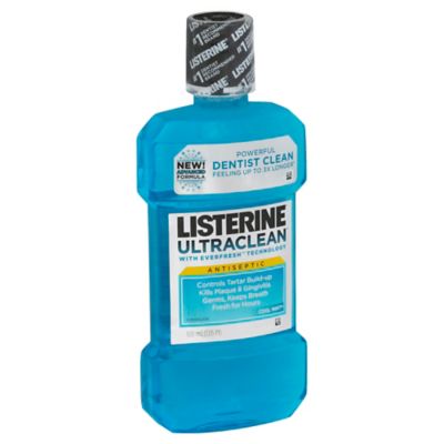 Listerine&reg; UltraClean&reg; Antiseptic Mouthwash in Cool Mint