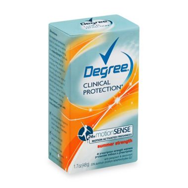 Degree&reg; 1.7 oz. Clinical Protection for Women in Summer Strength. View a larger version of this product image.