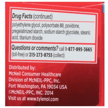 Tylenol&reg; PM 100-Count Extra Strength Caplets. View a larger version of this product image.