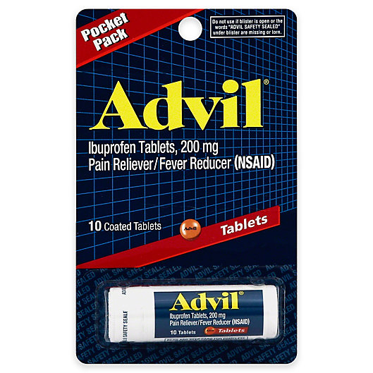 Alternate image 1 for Advil 10-Count 200 mg Ibuprofen Tablets