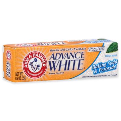 Arm and Hammer&reg; .9 oz. Advance White Baking Soda and Peroxide Toothpaste in Fresh Mint