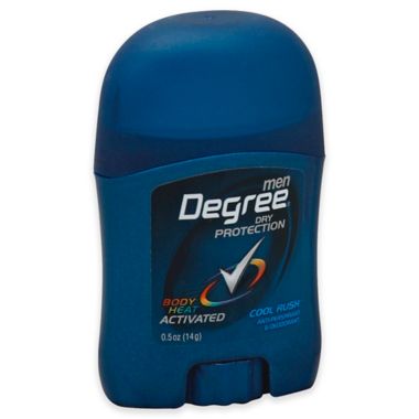 Degree&reg; .5 oz. Men's Antiperspirant and Deodorant in Cool Rush. View a larger version of this product image.