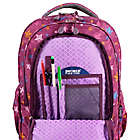 Alternate image 2 for J World New York Setbeamer 18-Inch Laptop Rolling Backpack in Purple
