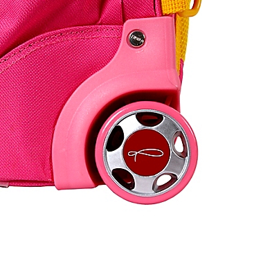 Twise Side-Kick Rabbit Kids Rolling Backpack in Pink. View a larger version of this product image.