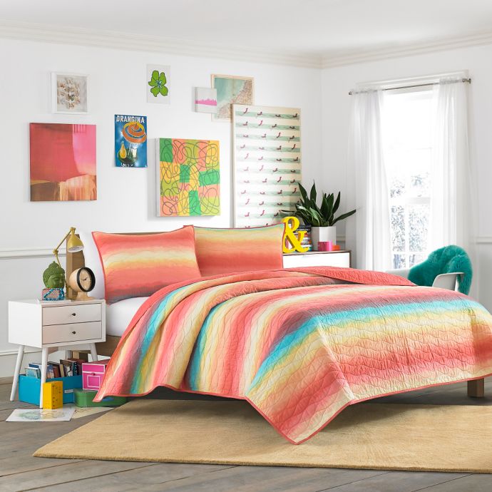 Teen Vogue® Electric Beach Quilt Set | Bed Bath & Beyond