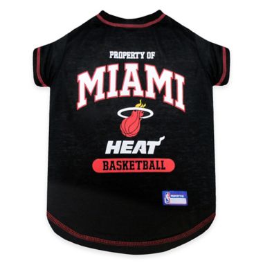 NBA Miami Heat Large Pet T-Shirt. View a larger version of this product image.