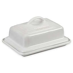 Le Creuset® Covered Butter Dish in White