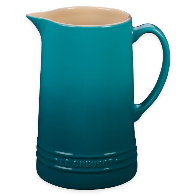 Le Creuset® Pitcher in Caribbean Bed Bath and Beyond Canada