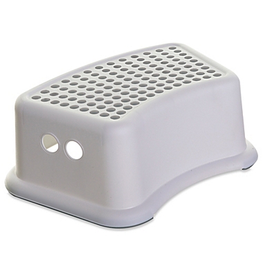 Dreambaby&reg; Step Stool with Grey Dots. View a larger version of this product image.
