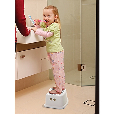 Dreambaby&reg; Step Stool with Grey Dots. View a larger version of this product image.