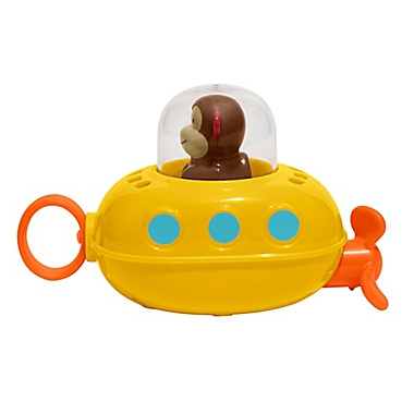 SKIP*HOP&reg; Zoo Monkey Pull & Go Submarine Bath Toy. View a larger version of this product image.
