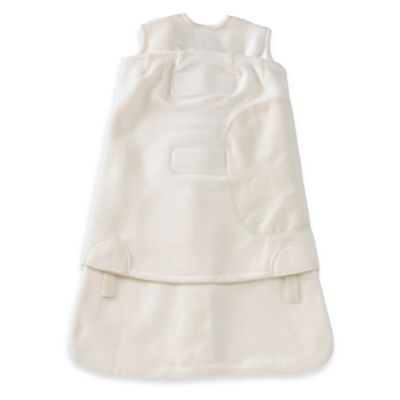 HALO&reg; SleepSack&reg; Newborn Multi-Way Micro-Fleece Swaddle in Cream