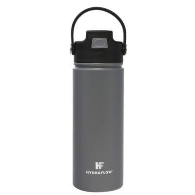 Hydraflow&trade; HYBRID 17 oz. Stainless Steel Bottle with Flip Straw