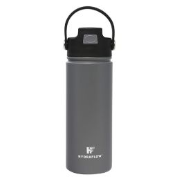 Hydraflow™ HYBRID 17 oz. Stainless Steel Bottle with Flip Straw