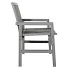 Alternate image 5 for Forest Gate Olive Outdoor Acacia Wood Loveseat Bench in Grey Wash