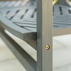 Alternate image 7 for Forest Gate Olive Outdoor Acacia Wood Loveseat Bench in Grey Wash