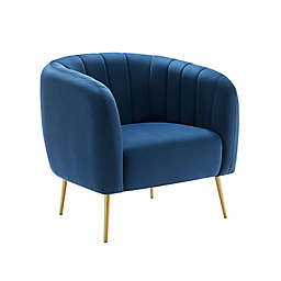 eLuxurySupply™ Channel-Tufted Accent Arm Chair
