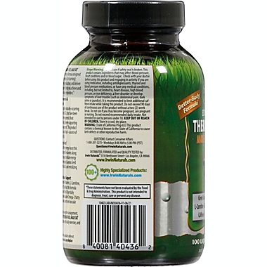 Irwin Naturals&reg; Extra-Energy Thermo-Fuel Max Fat Burner&trade; 100-Count Liquid Soft-Gels. View a larger version of this product image.