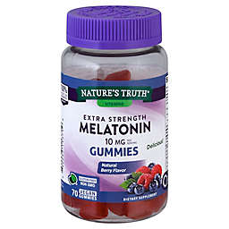 Nature&rsquo;s Truth&reg; 70-Count Extra Strength 10 mg Melatonin Natural Berry Flavor Gummies