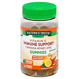 Nature's Truth® 60-Count Vitamin C Immune Support Plus Manuka Honey, Zinc Gummies