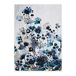 Graham & Brown Moody Blue Watercolor 28-Inch x 40-Inch Canvas Wall Art