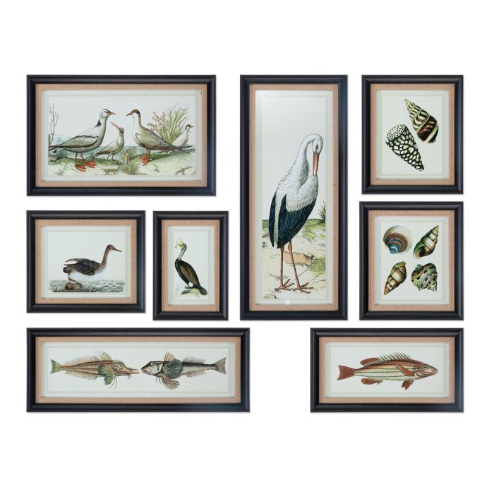 Uttermost Seashore Collage Prints Wall Art (Set of 8) Bed Bath & Beyond