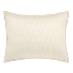 Under The Canopy® Ogee 300-Thread-Count Organic Cotton Standard Pillow Sham in Ivory