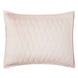 Under The Canopy® Ogee 300-Thread-Count Organic Cotton Standard Pillow Sham in Blush