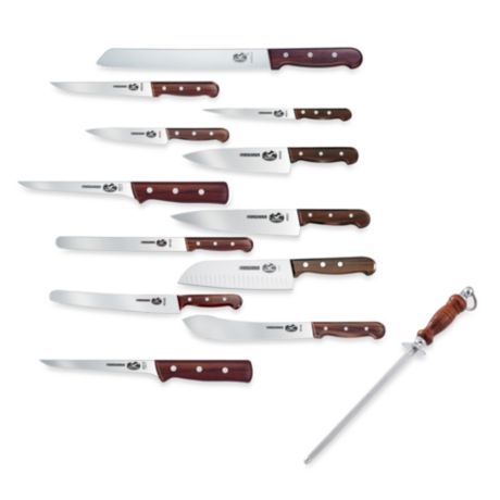 victorinox swiss army cutlery rosewood straight steak knives