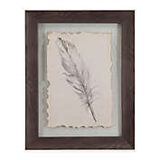 Bassett Mirror Company Feather Sketch III 23-Inch x 29-Inch Framed Wall Art