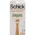 Alternate image 1 for Schick&reg; XTreme 3-Blade Hybrid Disposable Razor with 3 Refill Cartridges