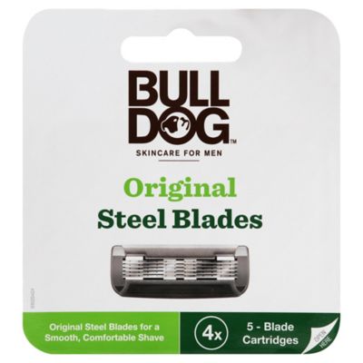 Bull Dog&trade; Men&#39;s Original Steel Blades (Set of 4)