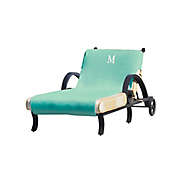 Linum Home Textiles Chaise Lounge Cover in Aqua