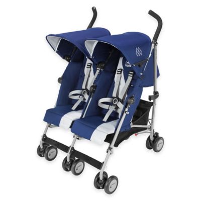 maclaren double stroller weight