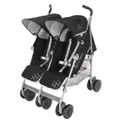 maclaren double stroller newborn