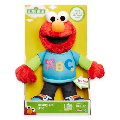 sesame street talking abc elmo figure