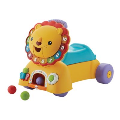 fisher price lion walker ride on