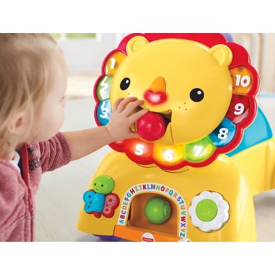 fisher price sit stride ride lion