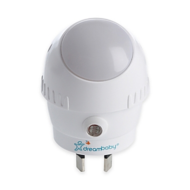 Dreambaby Rotating Sensor LED Night Light in White. View a larger version of this product image.