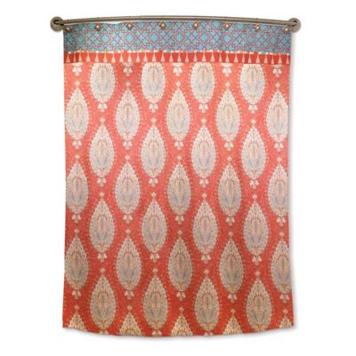 Dena Home Kaiya Shower Curtain In Rust Bed Bath Beyond