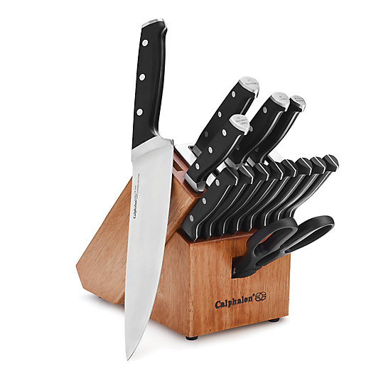 Alternate image 1 for Calphalon® Classic Self-Sharpening 15-Piece Cutlery Set with SharpIN™ Technology