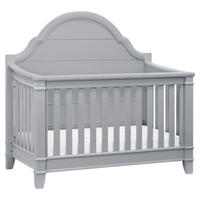 grey baby crib