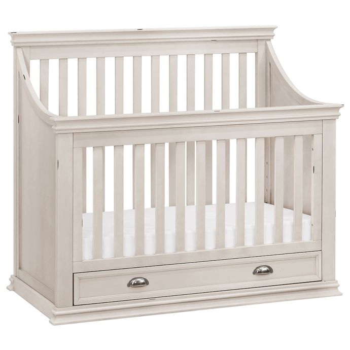 Franklin Ben Mason 4 In 1 Convertible Crib In Distressed White