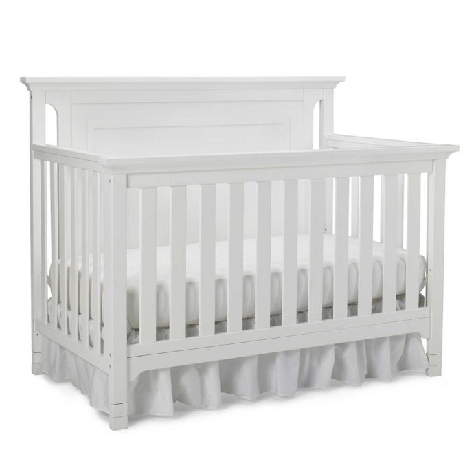 Ti Amo Carino 4 In 1 Convertible Crib In Snow White Buybuy Baby