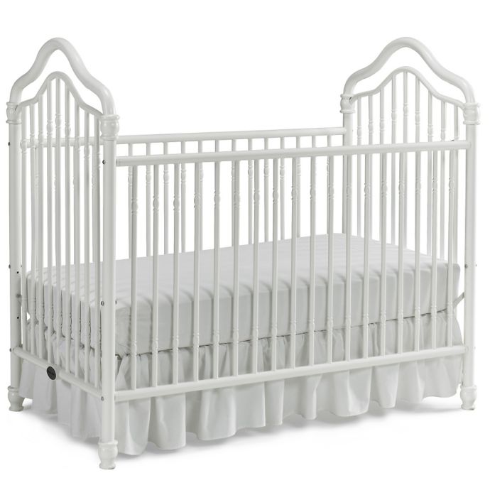 Ti Amo Caden 2 In 1 Iron Convertible Crib In Snow White Buybuy Baby