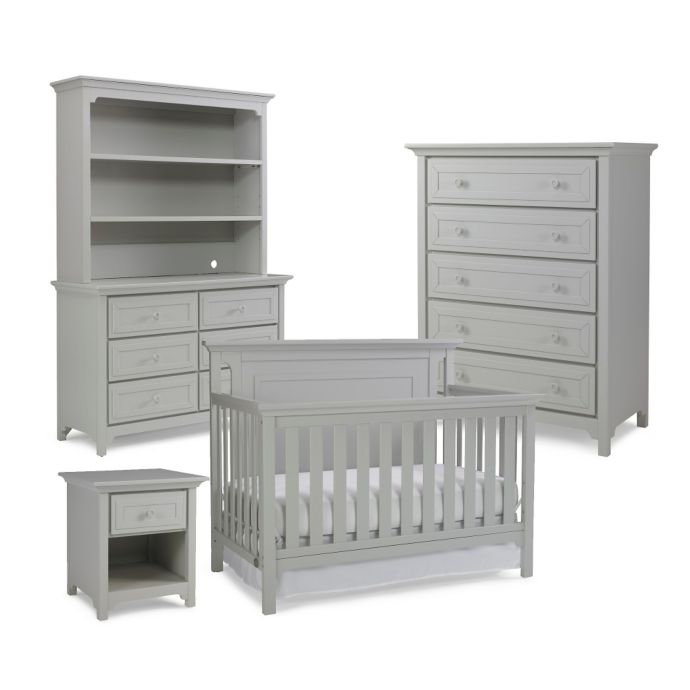 Ti Amo Nursery Furniture Collection With Carino 4 In 1 Crib In Misty