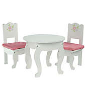 Olivia&#39;s Little World Little Princess Doll Furniture 18-Inch Doll Table and 2 Chairs Set