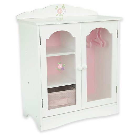 Alternate image 1 for Olivia's Little World Little Princess Doll Furniture 18-Inch Fancy Closet