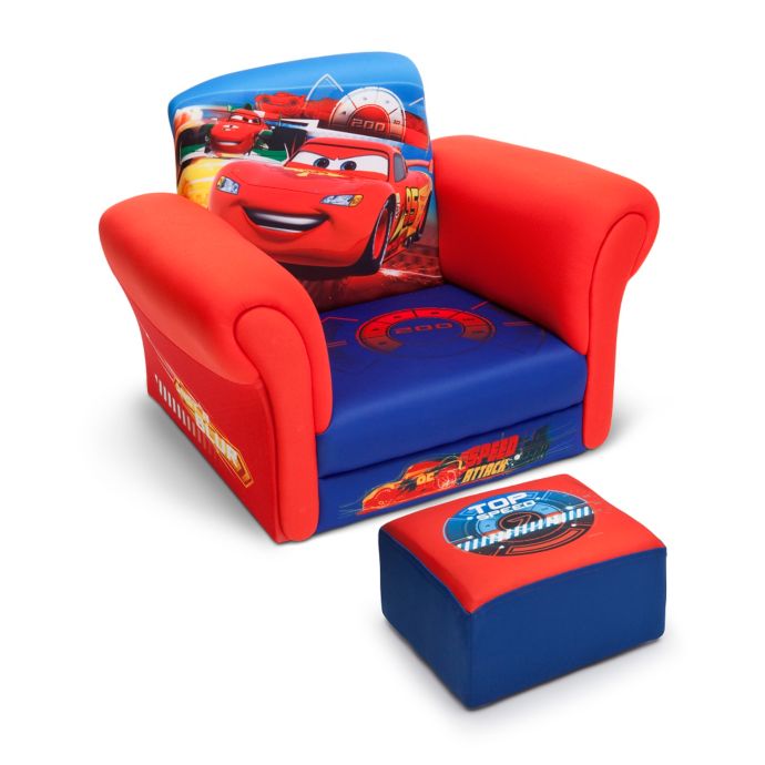 Delta Disney Pixar Cars Children S Chair And Ottoman Set