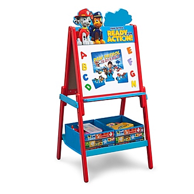 Delta Children Nick Jr.&trade; PAW Patrol Wooden Activity Easel with Storage. View a larger version of this product image.